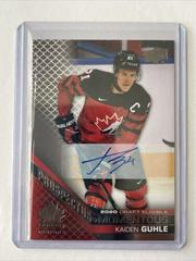 Kaiden Guhle [Autograph] #PM-7 Hockey Cards 2022 Upper Deck Team Canada Juniors Prospectus Momentous Prices
