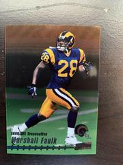 Marshall Faulk [One of a Kind] #179 Football Cards 1999 Stadium Club Prices