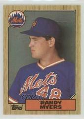 Randy Myers Baseball Cards 1987 Topps Tiffany Prices