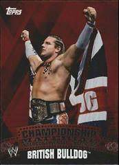British Bulldog #C50 Wrestling Cards 2010 Topps WWE Championship Material Prices