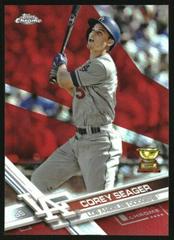 Corey Seager [Red] #50 Baseball Cards 2017 Topps Chrome Prices