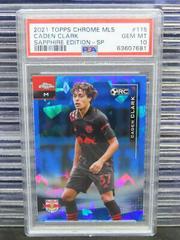 Caden Clark [SP] Soccer Cards 2021 Topps Chrome MLS Sapphire Prices