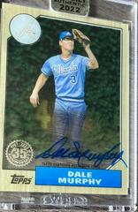 Dale Murphy Baseball Cards 2022 Topps Clearly Authentic 1987 Autographs Prices