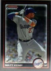 Matt Kemp #4 Baseball Cards 2010 Bowman Chrome Prices