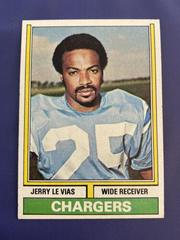 Jerry Le Vias #457 Football Cards 1974 Topps Prices