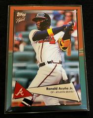 Ronald Acuna Jr. [Red Green] Baseball Cards 2022 Topps X Naturel 1952 Prices