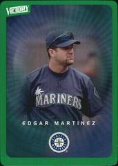 Edgar Martinez [Green] Baseball Cards 2003 Upper Deck Victory Prices