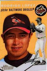 Rodrigo Lopez [Retrofractor] #THC10 Baseball Cards 2003 Topps Heritage Chrome Prices