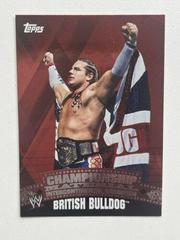 British Bulldog [Intercontinental Puzzle Back] #C50 Wrestling Cards 2010 Topps WWE Championship Material Prices