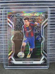 Riqui Puig [White Pulsar] Soccer Cards 2020 Panini Obsidian Prices
