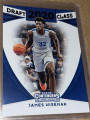 James Wiseman [Red] Basketball Cards 2020 Panini Contenders Draft Picks Draft Class Prices