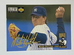 Mark Hutton [Gold Signature] #11 Baseball Cards 1994 Collector's Choice Prices