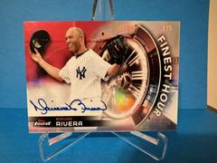 Mariano Rivera [Red Refractor] #MR Baseball Cards 2018 Topps Finest Hour Autographs Prices