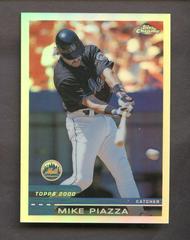 Mike Piazza [Refractor] Baseball Cards 2000 Topps Chrome Prices