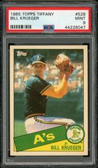 Bill Krueger #528 Baseball Cards 1985 Topps Tiffany Prices