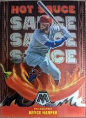 Bryce Harper #HS-3 Baseball Cards 2022 Panini Mosaic Hot Sauce Prices