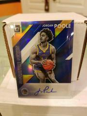 Jordan Poole [Blue] #JPL Basketball Cards 2019 Panini Donruss Optic Signature Series Prices