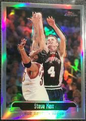 Steve Kerr [Refractor] Basketball Cards 1999 Topps Chrome Prices