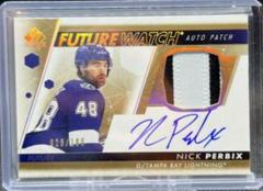Nick Perbix Hockey Cards 2022 SP Authentic Future Watch Autograph Patch Prices