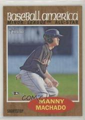 Manny Machado #219 Baseball Cards 2011 Topps Heritage Minor League Edition Prices