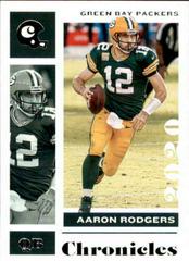 Aaron Rodgers [Green] #35 Football Cards 2020 Panini Chronicles Prices