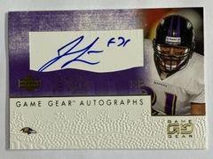 Jamal Lewis #JL-GS Football Cards 2001 Upper Deck Game Gear Autographs Prices