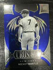 Mickey Mantle [Blue Velocity] #11 Baseball Cards 2023 Panini Chronicles Crusade Prices