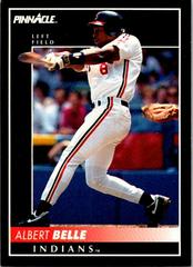 Albert Belle #31 Baseball Cards 1992 Pinnacle Prices
