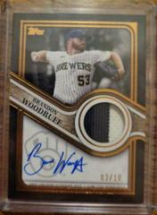 Brandon Woodruff #TRAP2-BW Baseball Cards 2023 Topps Update Reverence Autograph Patch Prices