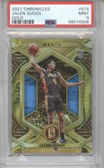 Jalen Suggs [Gold] Basketball Cards 2021 Panini Chronicles Prices