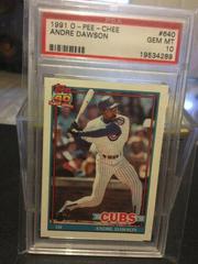 Andre Dawson #640 Baseball Cards 1991 O Pee Chee Prices
