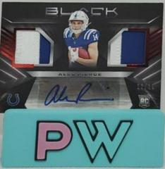 Alec Pierce [Ruby] Football Cards 2022 Panini Black Rookie Signature Materials Prices