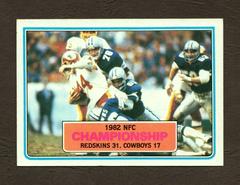 NFC Championship Football Cards 1983 Topps Prices