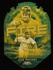 Jose Ramirez [Gold Minted] #EF-15 Baseball Cards 2022 Topps Fire En Fuego Prices