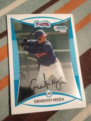 Ernesto Mejia [Autograph] #213 Baseball Cards 2008 Bowman Chrome Prospects Prices
