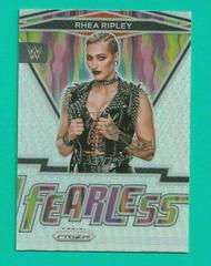Rhea Ripley [Silver Prizm] #6 Wrestling Cards 2022 Panini Prizm WWE Fearless Prices