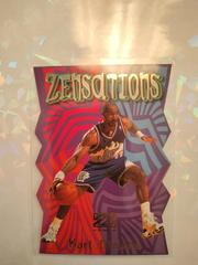 Karl Malone Basketball Cards 1997 Skybox Z Force Zensations Prices