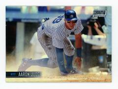 Aaron Judge [Chrome Pearl White Refractor] Baseball Cards 2021 Stadium Club Prices
