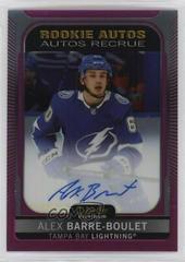 Alex Barre Boulet [Matte Pink] Hockey Cards 2021 O-Pee-Chee Rookie Autographs Prices
