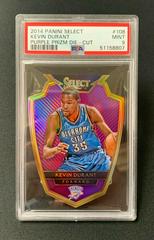 Kevin Durant [Purple Prizm Die Cut] Basketball Cards 2014 Panini Select Prices