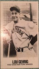 Lou Gehrig #46 Baseball Cards 1979 TCMA Renata Galasso Prices