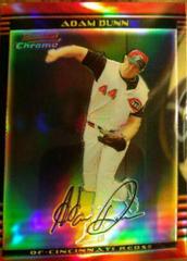 Adam Dunn [Refractor] #1 Baseball Cards 2002 Bowman Chrome Prices