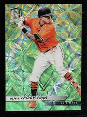 Manny Machado [Neon Green] #4 Baseball Cards 2018 Panini Chronicles Spectra Prices