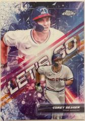 Corey Seager #LG-50 Baseball Cards 2023 Topps Chrome Let's Go Prices