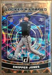Chipper Jones #LL3 Baseball Cards 2023 Panini Donruss Locked and Loaded Prices