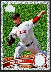 Jon Lester [Cognac Diamond Anniversary] #3 Baseball Cards 2011 Topps Prices