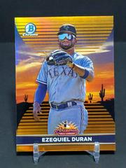 Ezequiel Duran [Orange] #AFLS-21 Baseball Cards 2022 Bowman Chrome 2021 AFL Fall Stars Prices
