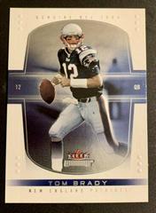 Tom Brady [Reflections] #51 Football Cards 2004 Fleer Genuine Prices