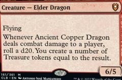 Ancient Copper Dragon #161 Magic Commander Legends: Battle for Baldur's Gate Prices