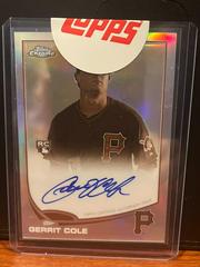 Gerrit Cole [Atomic Refractor] #GC Baseball Cards 2013 Topps Chrome Rookie Autograph Prices